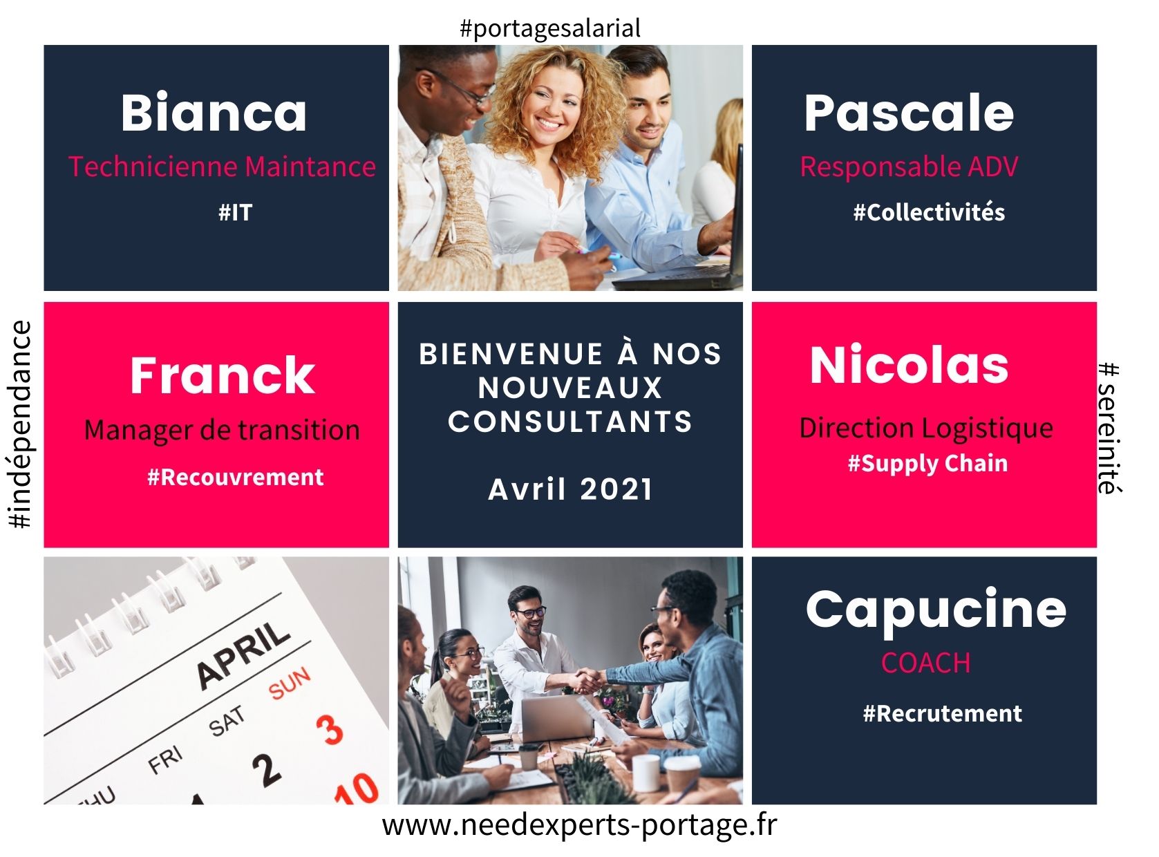 Avril 2021 - Ils/Elles ont choisi le portage salarial Exemplaire
