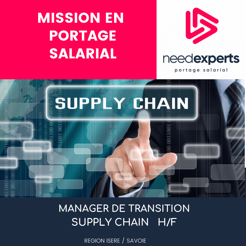 Mission en portage salarial  - Spécialiste Supply Chain  - Janvier 2022