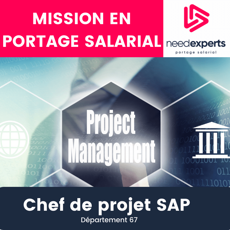Mission en portage salarial  –  Chef de projet SAP – Dept 67  – Fev 2022