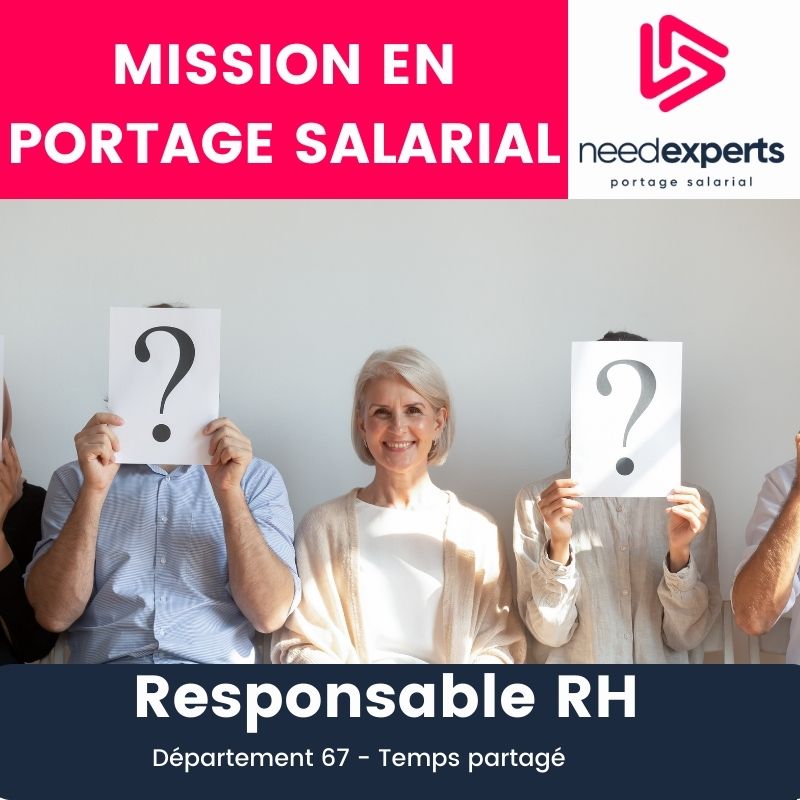 Offre de mission en portage salarial – Responsable RH – temps partagé – 67