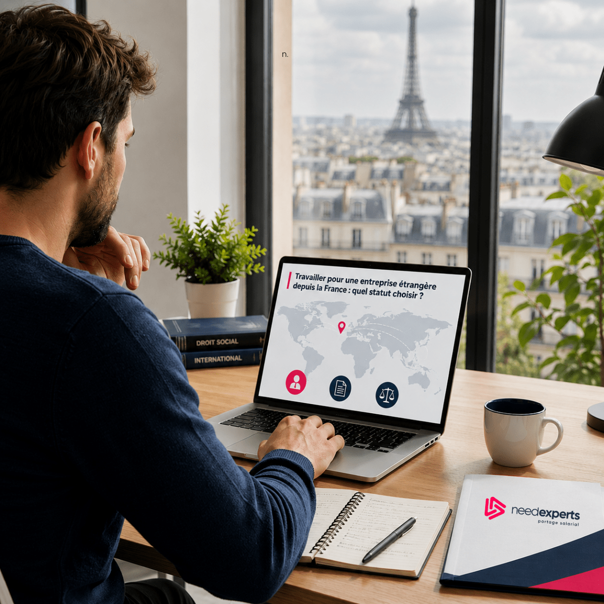 Entreprise étrangère : quel statut pour travailler en France ? | Cas pratique