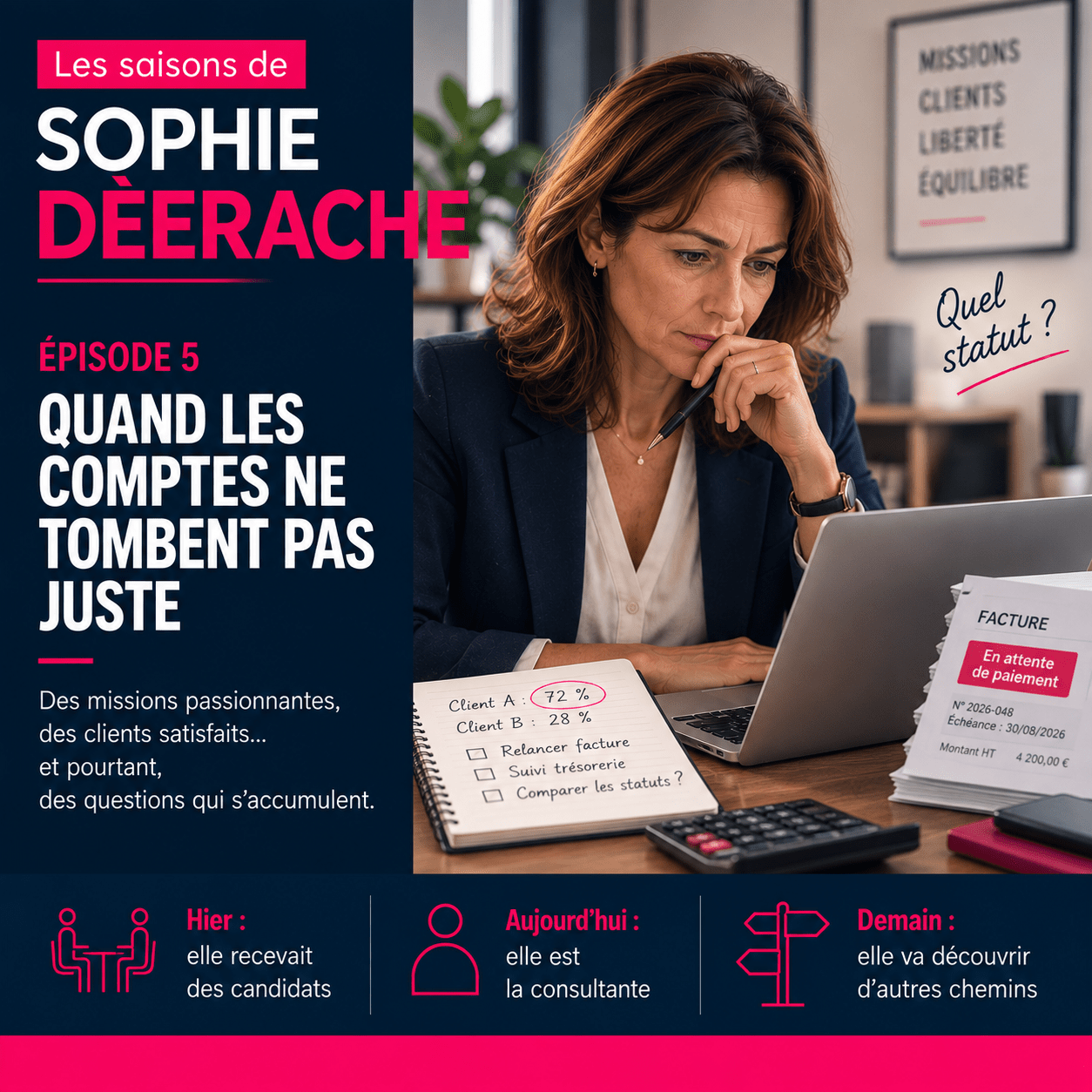 Les Saisons de Sophie — Épisode 5 : micro-entreprise et dépendance client